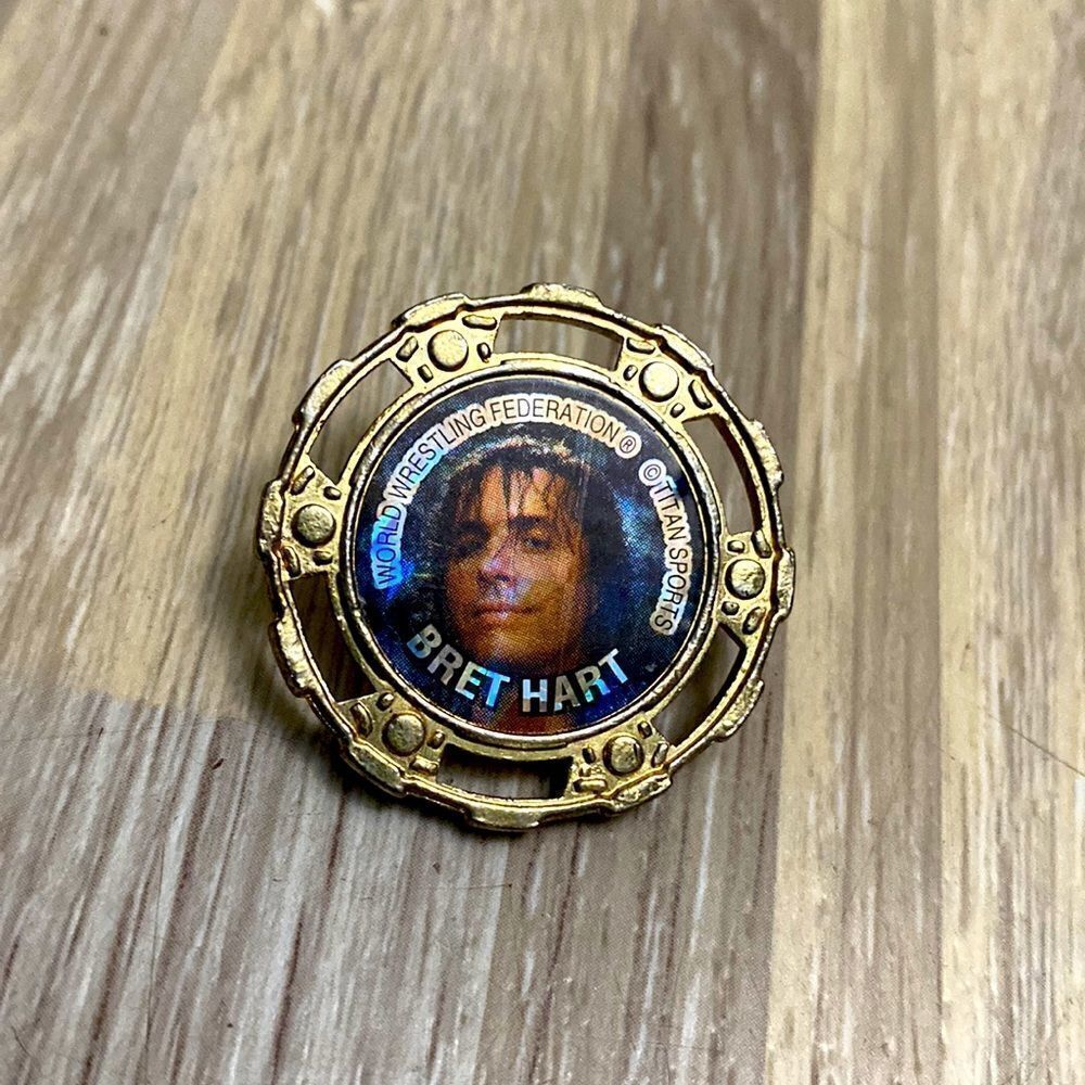 Bret Hart world wrestling federation vintage